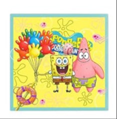 Servetėlės "Kempiniukas" (10vnt)