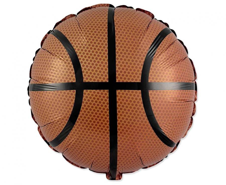 Folinis balionas "Krepšinio kamuolys" 45cm