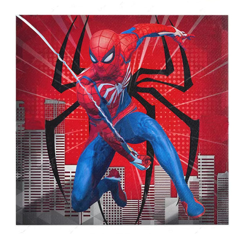 Servetėlės "Spiderman" (10 vnt.)