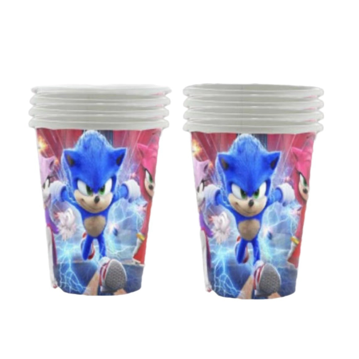 Puodeliai ežiukas "Sonic" (10vnt/250ml)