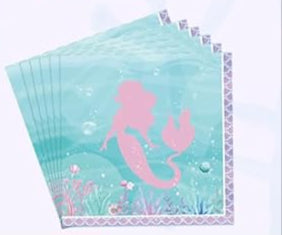 Servetėlės "Undinėlė" (10vnt)