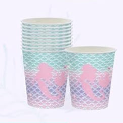 Popieriniai puodeliai "Undinėlė" 250ml