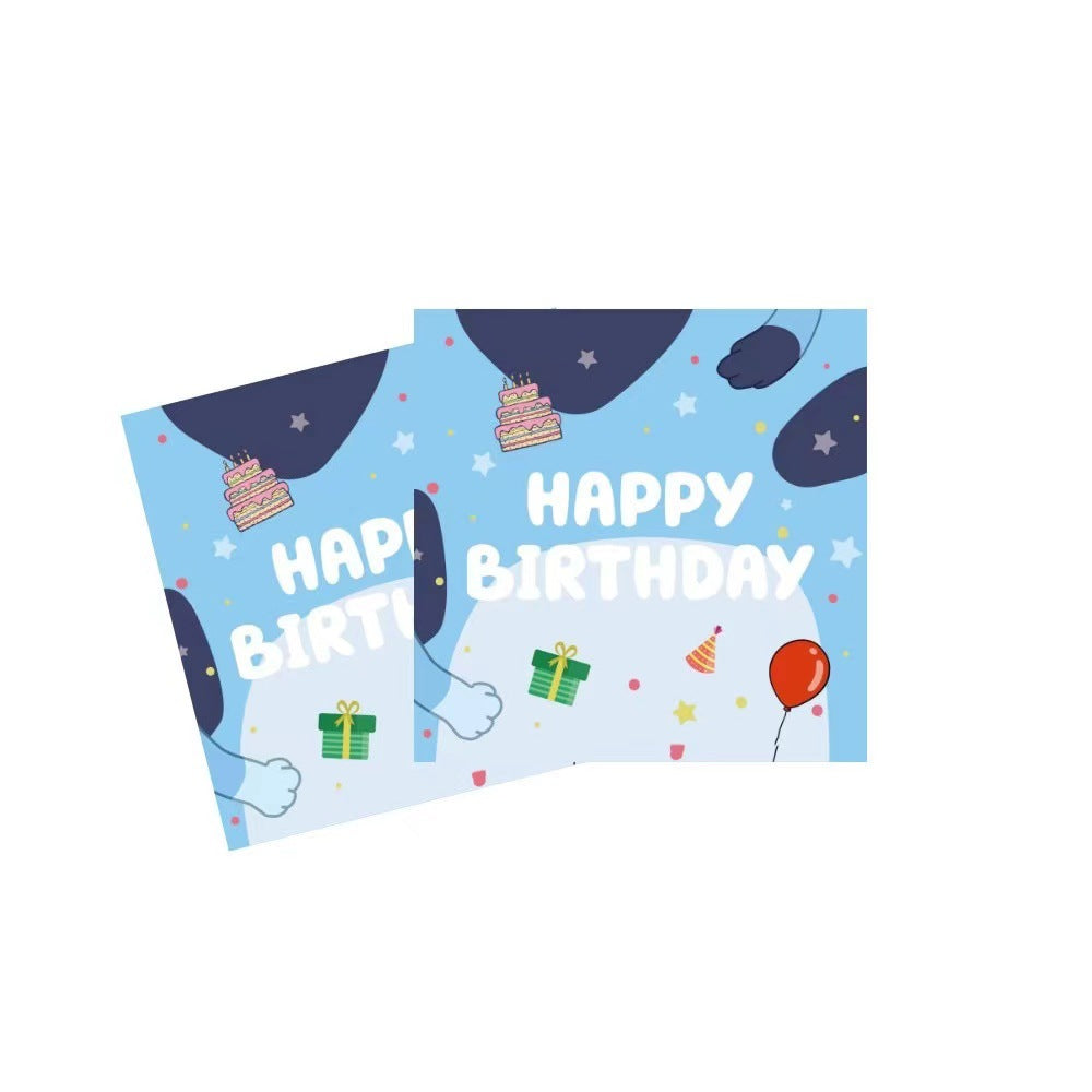 Servetėlės "Bluey happy birthday" (10vnt.)