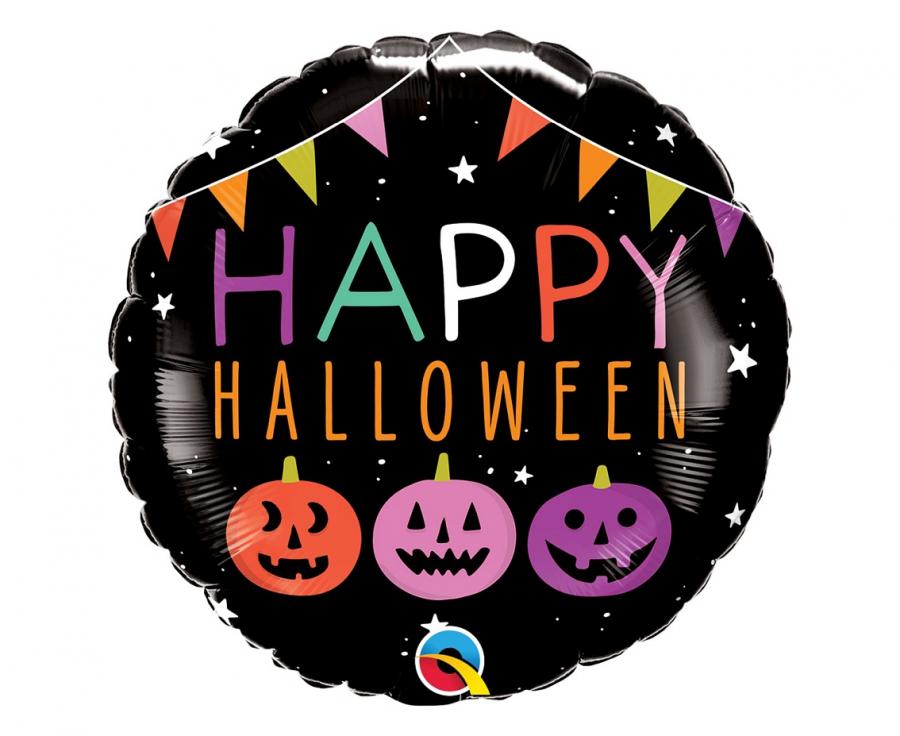 Folinis balionas "Happy Halloween"