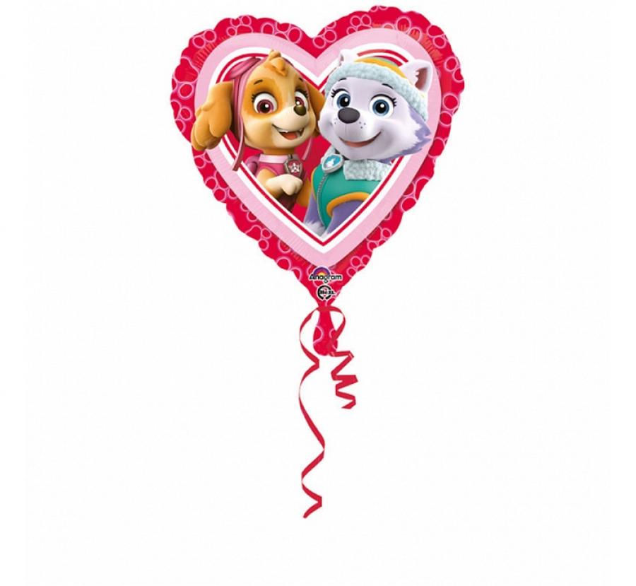 Folinis balionas "Paw Patrol Love"