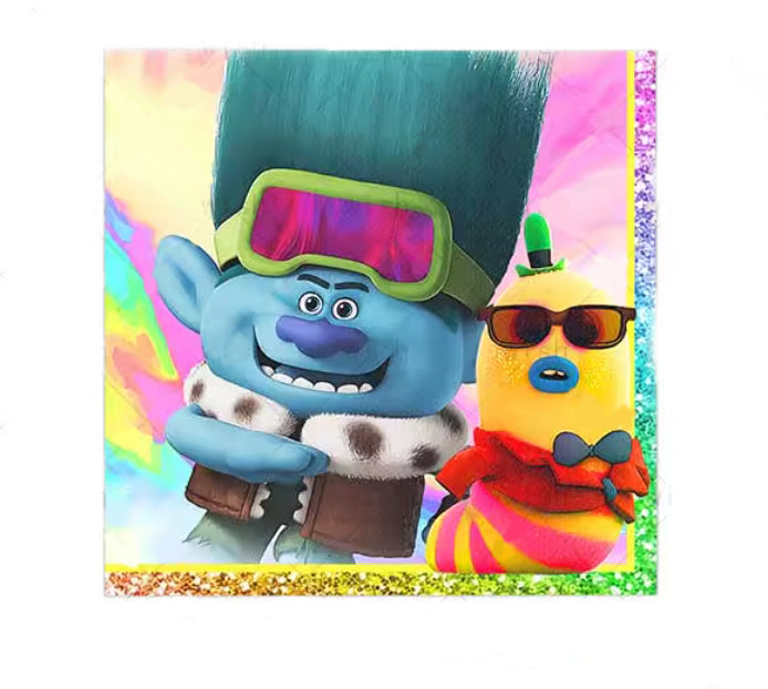 Servetėlės "Troliai" (10vnt.)