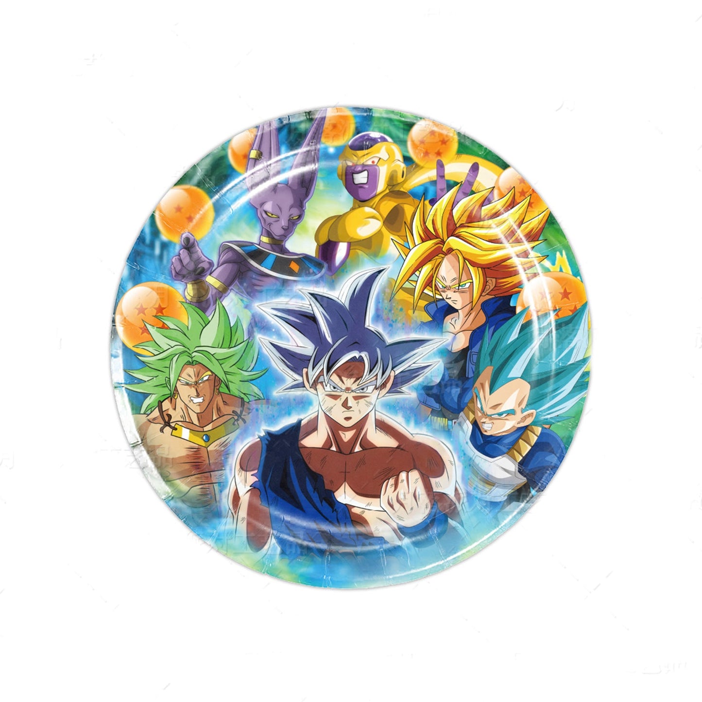 Lėkštutės "Dragon Ball Z" Drakonų Kovos Z (10vnt./18cm)