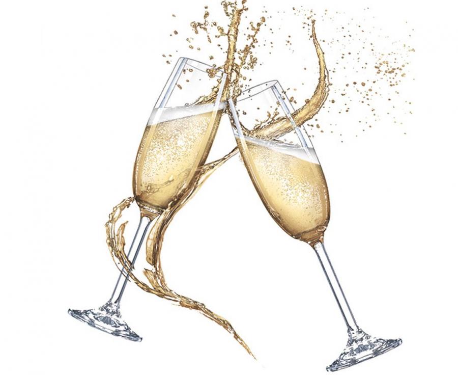 Servetėlės „Taurės" ,33 x 33 cm / 20 pcs.