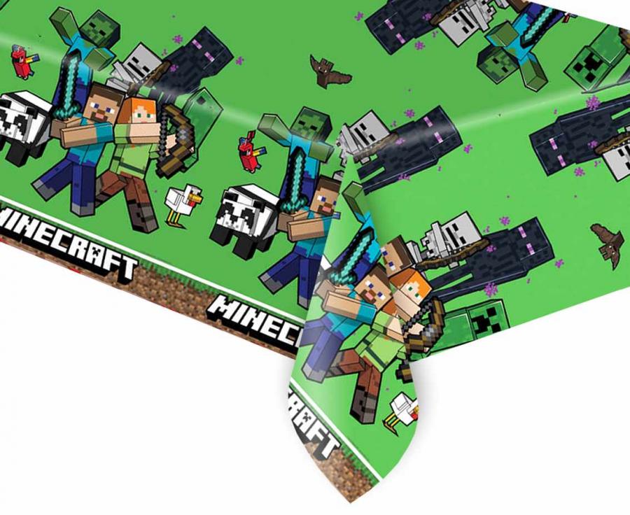 Plastikinė staltiesė "Minecraft" (120x180cm)