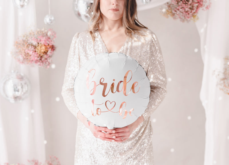 Folinis balionas"Bride to be / nuotaka" 45cm