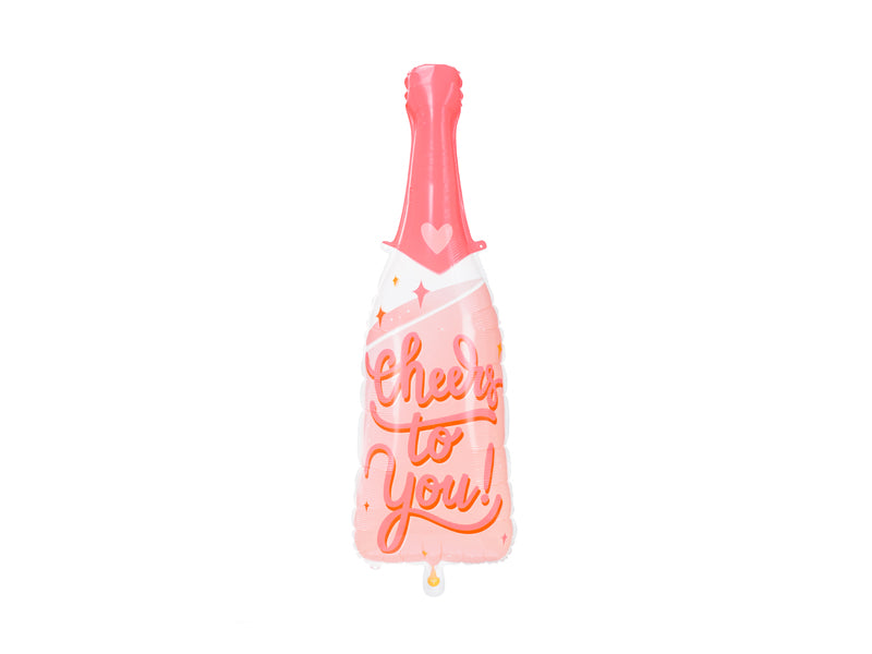 Folinis balionas "Cheers to you / butelis" 38x97 cm