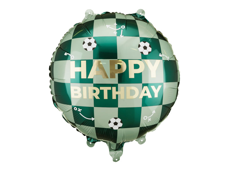 Folinis balionas "Happy Birthday" Futbolas