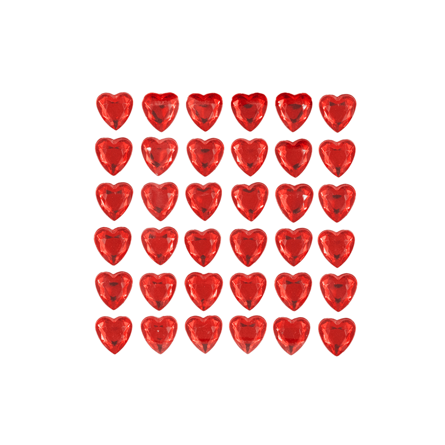 Lipdukai „Deimantinės Širdelės“, 36vnt.