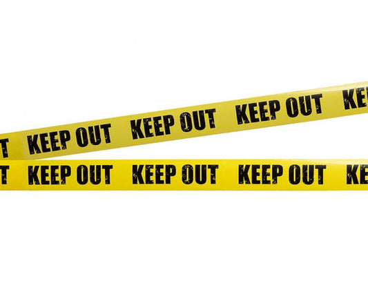 Juosta 'Keep out" 6m