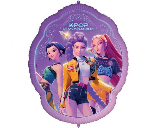 Folinis balionas "K- pop" Demon hunters " ,75x56,5cm