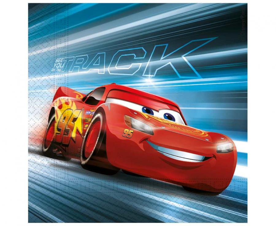 Servetėlės "Cars McQueen" (20vnt)