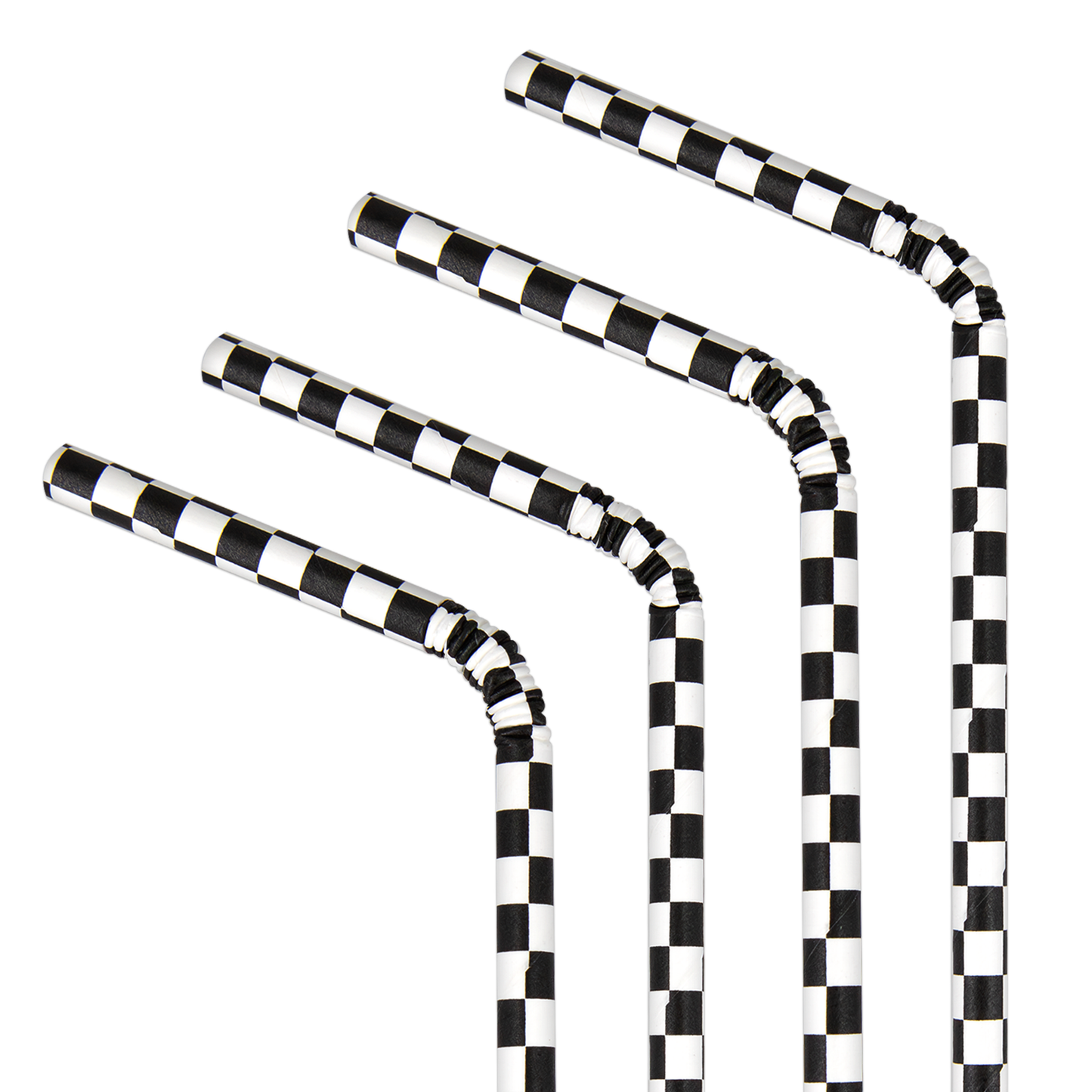 Popieriniai gėrimo šiaudeliai, (automobilių tema, 6x200mm / 10 vnt.)