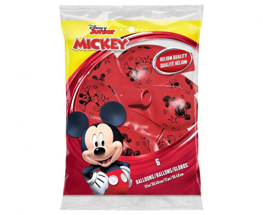 Balionų rinkinys "Mickey Mouse" (6 vnt.)