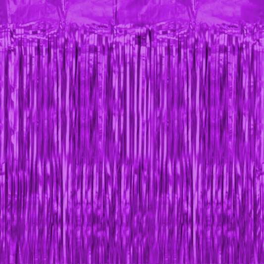 Folinė užuolaida violetinė (100 x 200 cm)