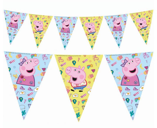 Vėliavėlių girlianda "Peppa Pig "