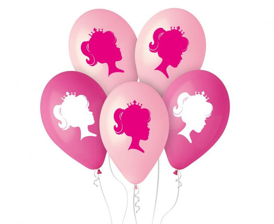 Balionų rinkinys "Barbie princess" (5 vnt)