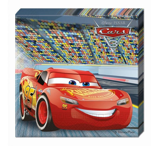 Servetėlės "Cars 3" (20vnt)