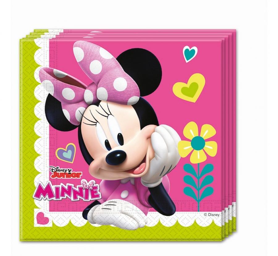 Servetėlės "Minnie Happy Helpers" (20vnt)