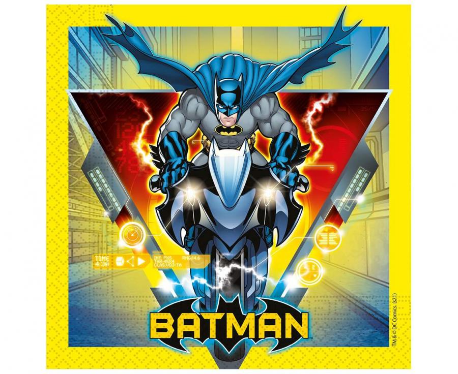 Servetėlės "Batman Rogue Rage" ,(20vnt.)