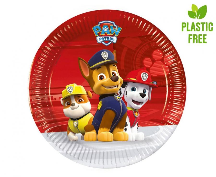 Popierinės lėkštutės "Paw Patrol" (8 vnt./23 cm)