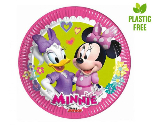 Popierinės lėkštutės "Minnie Mouse", (8 vnt./20 cm)