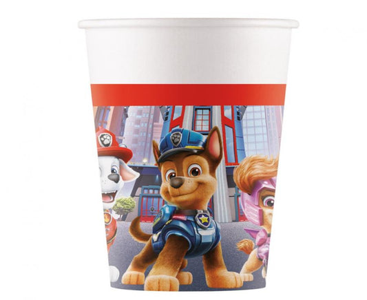 Popieriniai puodeliai "Paw Patrol" (8vnt/200ml)