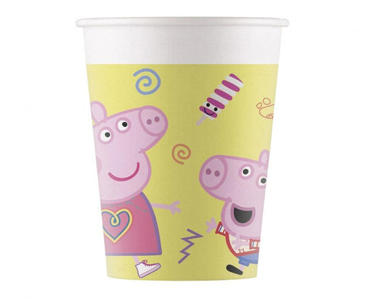 Puodeliai "Peppa Pig" (8vnt/200ml)