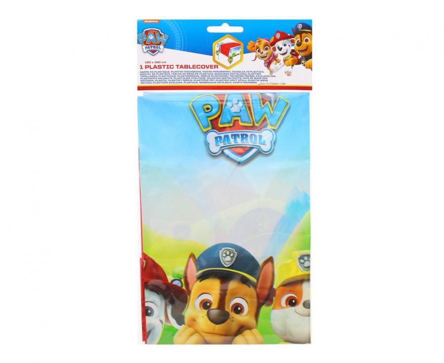 Plastikinė staltiesė "Paw Patrol"  šunyčiai (120x180cm)