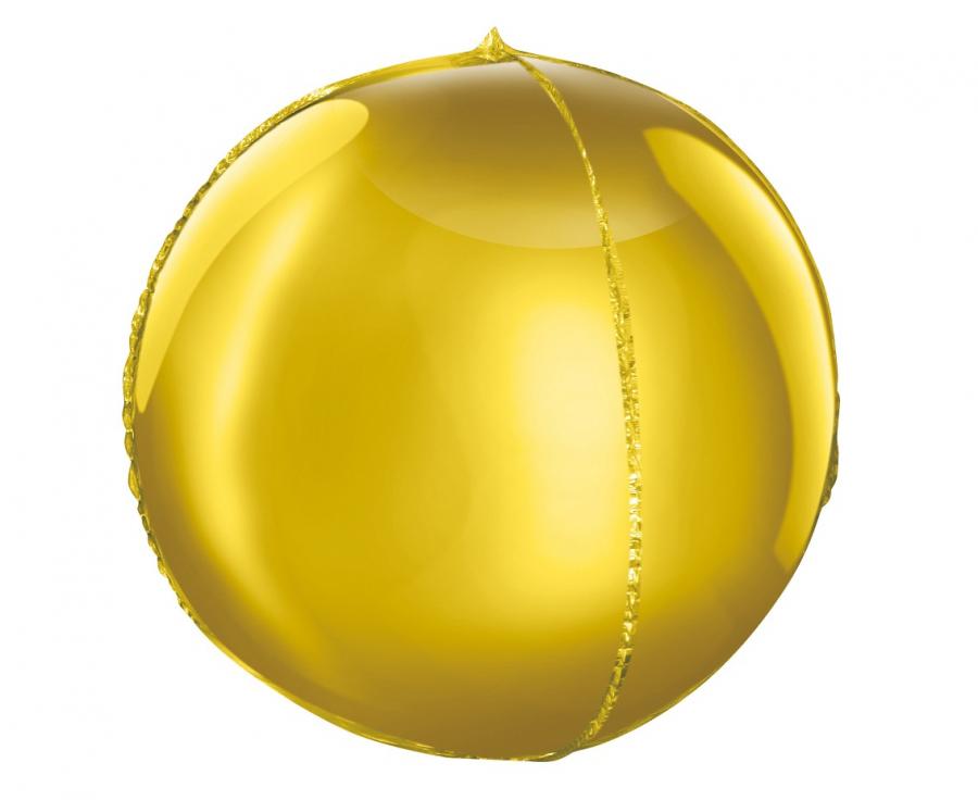 Folinis balionas orbz "Gold Sphere"