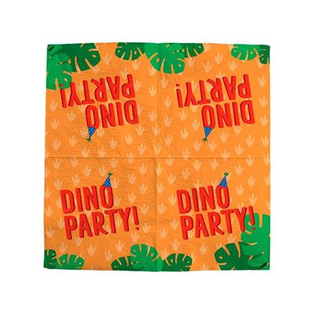 Servetėlės  "Dinozaurai" Dino party(20vnt.)