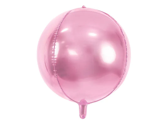 Folinis balionas rožinis “Orb”