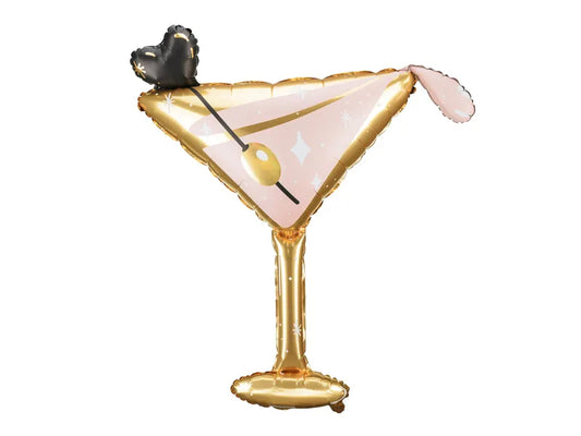 Folinis balionas " Kokteilio taurė" Cheers 100x85,5 cm