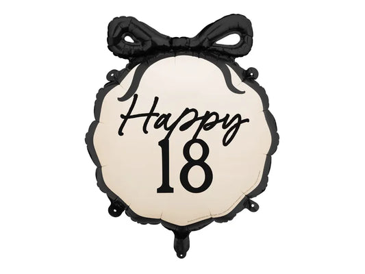 Folinis balionas "Happy 18 " metų sukaktis