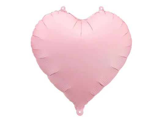 Folinis balionas "rožinė širdelė" ,45cm