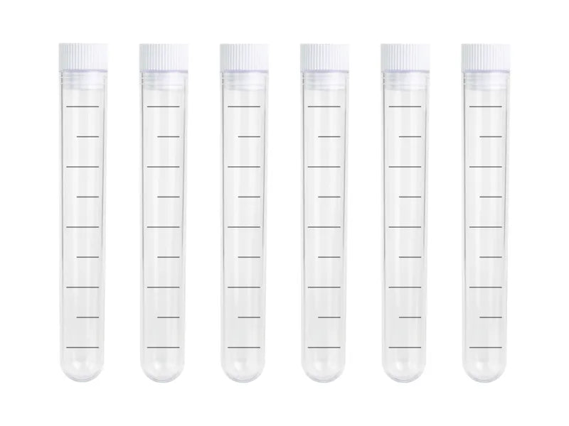 Mėgintuvėlio stiklinės, 13 ml,6 vnt.