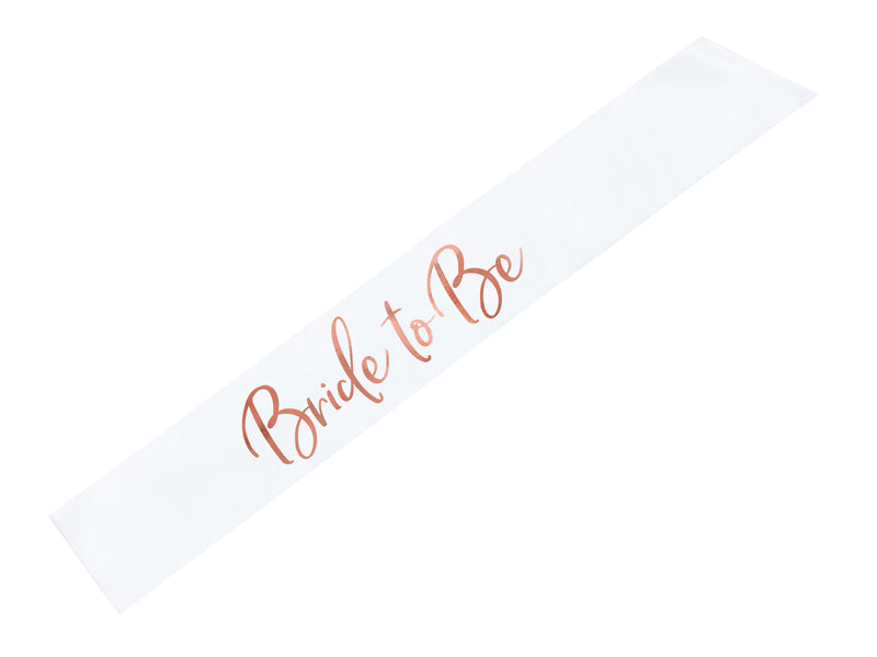 Nuotakos juosta "Bride to be" 75cm