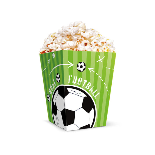 Užkandžių dežutės " Futbolas " 6 vnt. 8,5x12,5cm